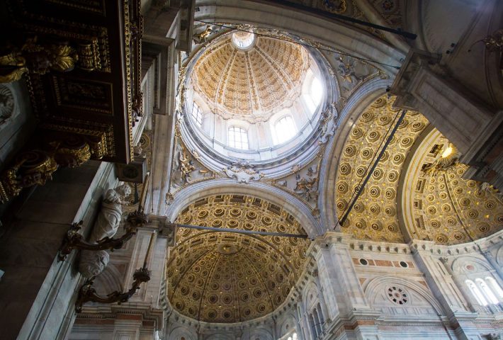 COMO- LA CATTEDRALE E LA CHIESA DI SAN FEDELE