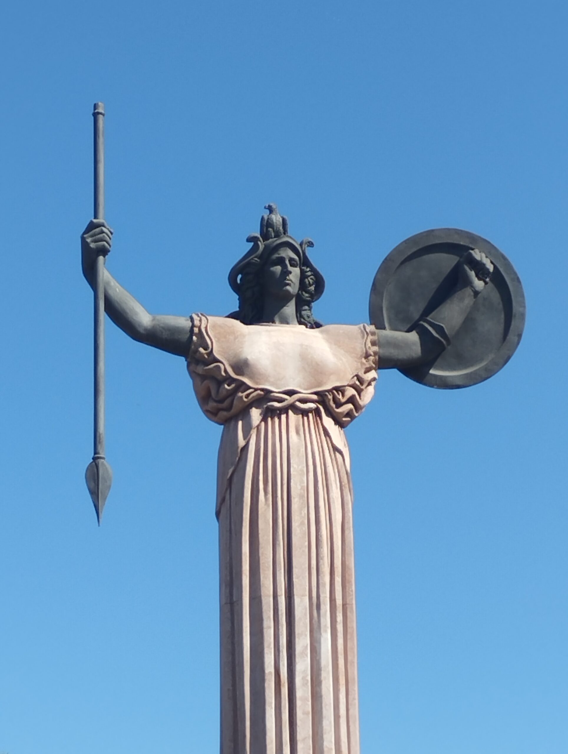 Statua della Minerva a Pavia